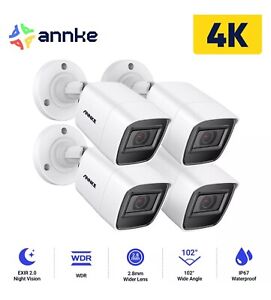 ANNKE C800 4K POE CCTV IP Camera Audio Record IP67 Cut Human & Vehicle Detection