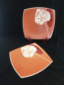 2 Blattmontage 7,75" Salat Dessert Teller von Mikasa - Bild 1 von 7