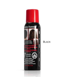 Jerome Russell Spray on Hair Color Thickener - Black 3.5oz - Picture 1 of 6
