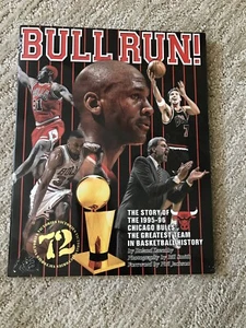 MICHAEL "Air" JORDAN Bull Run Book 1995-96 CHICAGO BULLS BALONCESTO R Lazenby - Imagen 1 de 12