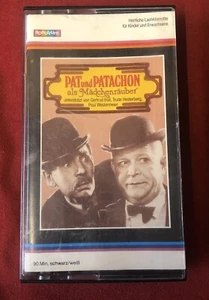 VHS Spectrum Glasbox "Pat und Patachon als Mädchenräuber" - Bild 1 von 2