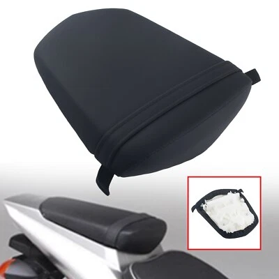 Fit For Yamaha YZF R6 2003-2005 2004 Rear Black Pillion Passenger Seats Leather Foto 1 de 4