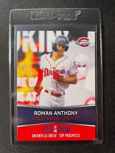 2024 Greenville Drive Roman Anthony Top Prospects (Red Sox) 500 HERGESTELLT!!! - Bild 1 von 1
