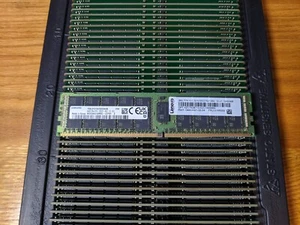 Lenovo 64gb PC4-2933Y 2Rx4 DDR4 ECC RDIMM Reg Server Memory 4ZC7A08710 01KR356 - Picture 1 of 4