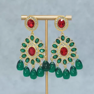 Medieval Fashion Retro Pearl Tassel Long Earrings Elegant Elegant Style Earrings - Picture 1 of 4