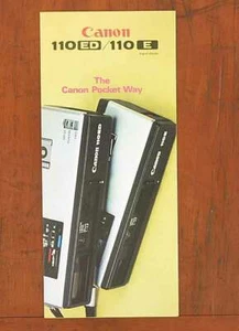 FOLLETO DE VENTAS CANON 110ED/110E/23751 - Imagen 1 de 1