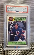 1983 O-PEE-CHEE Mike Bossy #210 - PSA 8