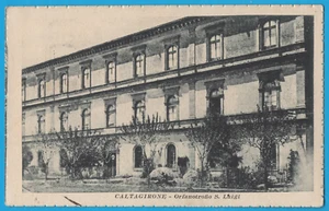 Caltagirone Orfanotrofio S. Luigi FP cartolina vintage postcard MA2086 - Imagen 1 de 2