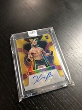 2023 Panini Select UFC Kyler Phillips Gold Rookie Prizm Signatures Autograph