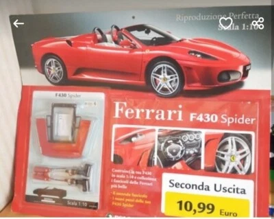 Ferrari F430 Spider 1:10 Deagostini * No 1/12 -1/8 * - Immagine 1 di 4