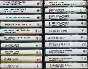 10 x DITTO DOUBLE Albums ELLINGTON WARWICK PITNEY PETERS LEE LEWIS BACHELORS - Picture 1 of 10