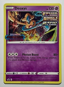 Deoxys SWSH170 (NM) Holo Rare Sword & Shield: Black Star Promo Pre Release 2021 - Picture 1 of 3
