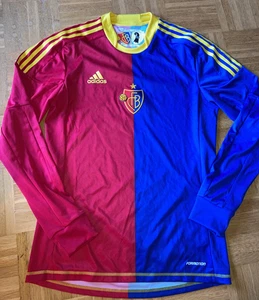 Trikot FC BASEL langarm Adidas FORMOTION player version Schweiz Gr. M - Bild 1 von 5