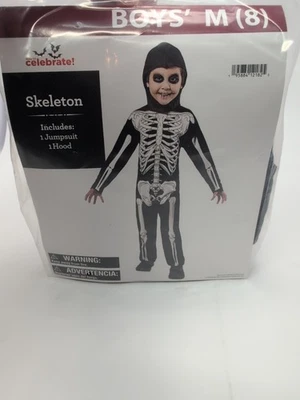 Disfraz de Halloween Way To Celebrate Skeleton para niño. Talla S (6/7). Nuevo con etiquetas. Foto 1 de 4