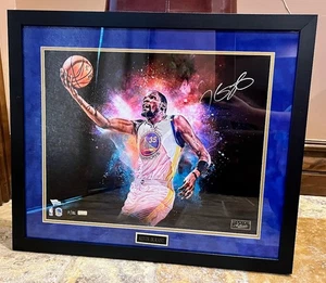 Kevin Durant Autographed 16x20 Photo Framed Panini COA - Picture 1 of 3