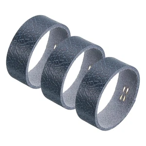 3 Stück Leder Gürtelschlaufe Halter für 1,73 Zoll breiten Gürtel, dunkelblau, 4,72x0,59 Zoll - Bild 1 von 6