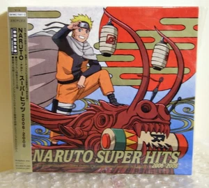 2007 Sony Music Japan CD Audio Naruto Super Hits 2CD - Picture 1 of 6
