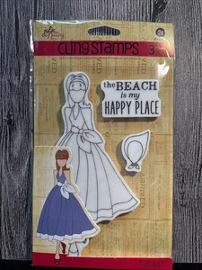 NEU Julie Nutting Cling Stempel "Camille" Puppe Prima #911409 - kostenloser Versand - Bild 1 von 2