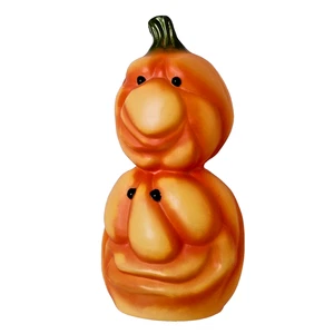 Halloween Empire 9" Stacked Pumpkins Blow Mold 1998 Yard Decor | Excellent - Picture 1 of 6