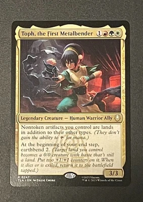Toph, the First Metalbender R 247 Non-Foil MTG TLA Magic - Image 1 of 2