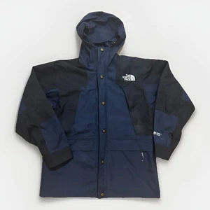 Vintage 90s The North Face Gore-Tex Mountain Light Ski Jacket Blue Black Men’s M - Picture 1 of 9