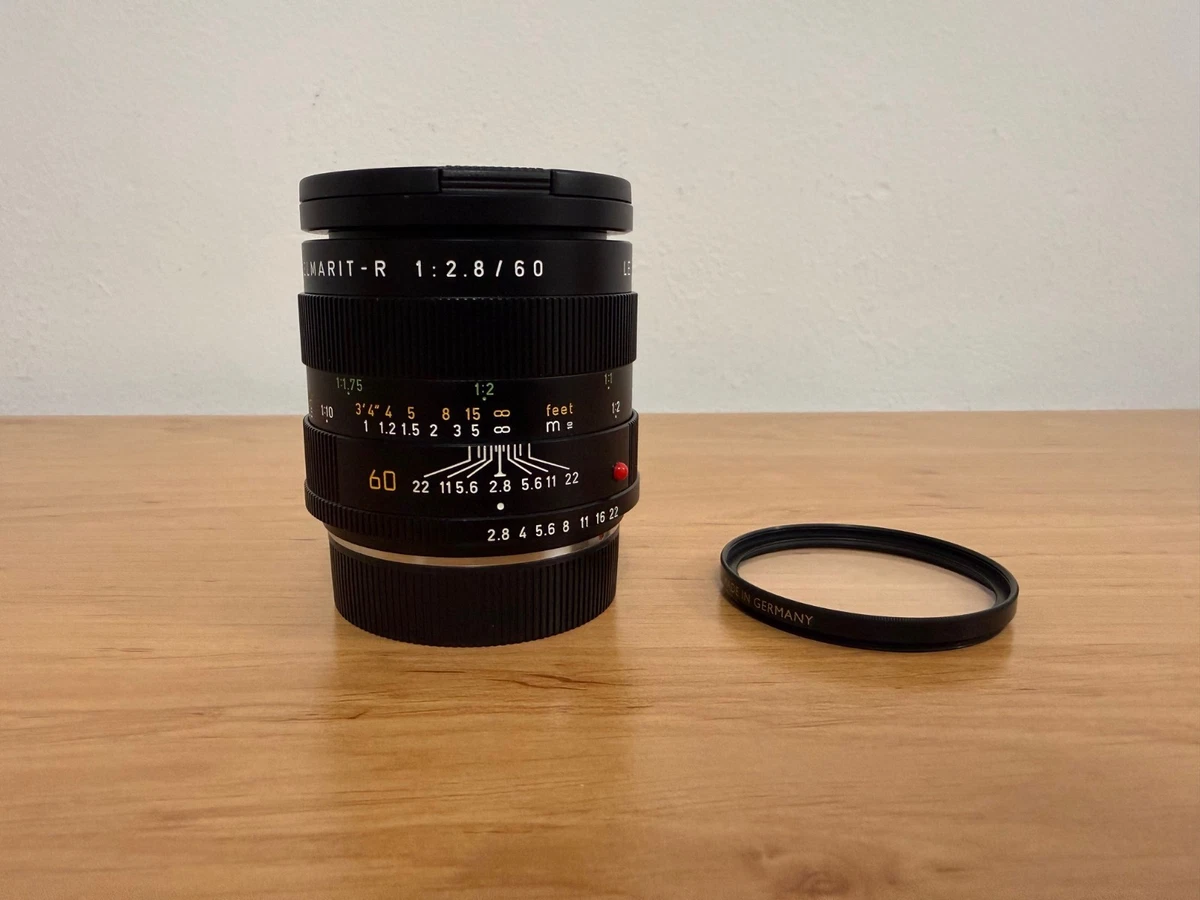 Leica MACRO-ELMARIT-R 60mm Focal f/2.8 Camera Lenses for sale - eBay