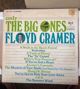 FLOYD CRAMER – ONLY THE BIG ONES RCA VICTOR RECORDS VINYL 33 - Picture 1 of 7