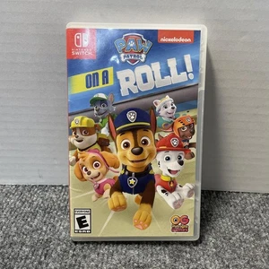 Paw Patrol On A Roll Nintendo Switch Video Game Complete Adventure Kids Family - Picture 1 of 4