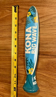 Kona Beer Tap Handle Knob Keg Bar Top Kegerator Brewing Surfboard Big Wave Ale - Image 1 of 4