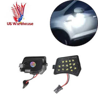 Пара боковых зеркал лужа любезность свет для Jaguar XF 2009-2021 - Изображение 1 из 4