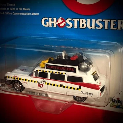 Johnny Lightning Ghostbusters scala 1/64 edizione limitata mini auto pressofusa - Immagine 1 di 4