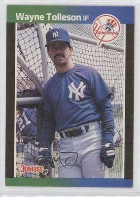 1989 Donruss Wayne Tolleson (*Denotes on Back) #659 - Image 1 of 2