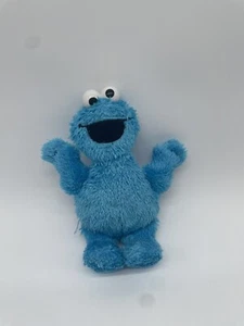 Sesame Street Cookie Monster Plush Hard Eyes 8" Stuffed Animal Toy - Picture 1 of 2