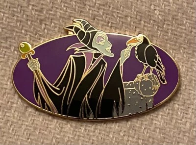 Disney Auctions (P.I.N.S.)-Maleficent With Diablo #4-LE 1000 - Image 1 of 2