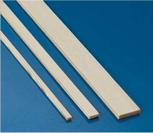 (1,79 EUR/m) Krick 83002 Kiefernleisten 2x3x1000mm - 1 Stück - Bild 1 von 1