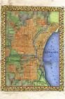Milwaukee, cheesehead, wisconsin, map wisconsin, wisconsin map, milwaukee art, a