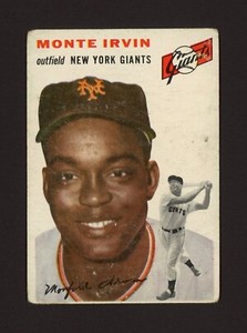 1954 Topps #3 Monte Irvin