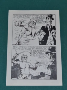 Piffarerio Corteggi Original Comic Art Tavola Originale # 112 Alan Ford 76 Corno - Picture 1 of 1