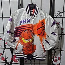 Garfield Phoenix Suns Satin Jacket Coat Size XL NWT