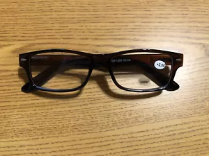 Apollo Lesebrille +2,00 braun mit klaren Etuis kostenloser Versand (Laq-2,00-3) - Bild 1 von 3