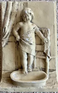 Gargoyles Studio feine Reproduktionen Cherub Kind Wandplakette - Bild 1 von 9