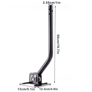 Adjustable Outdoor TV Antenna Satellite Dish J Pole Mount Base Tripod DirecTV - Picture 1 of 7