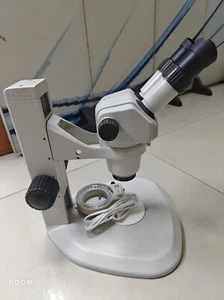 Microscopio Nikon SMZ445 con base de soporte C-PS, oculares Nikon 10X/21, luz - Imagen 1 de 6