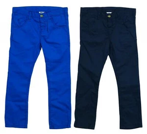 Boys Baby Toddler Cotton Chino Pants Trousers 3 Months to 6 Years - Picture 1 of 3