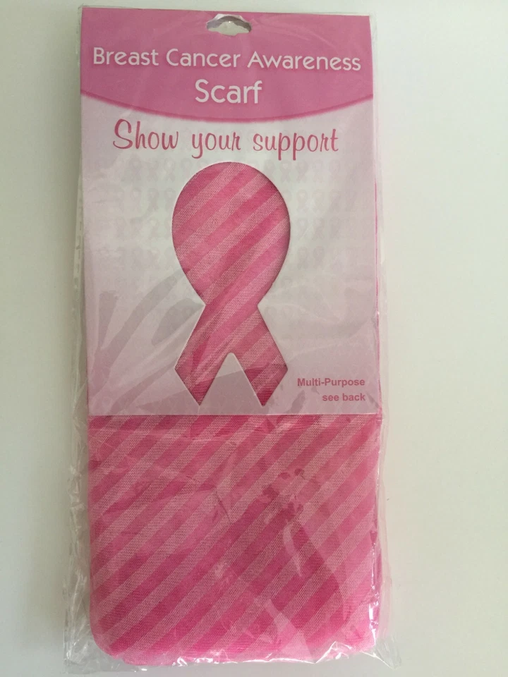 Breast Cancer Awareness Scarf Mixed Bundle With 7 Scarfs Pink Color