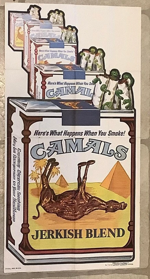 Wacky Packages 1974 CAMALS Poster - Image 1 of 1