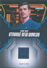 Star Trek Strange New Worlds Season 1 costume card number RC10 of Sam Kirk BBB
