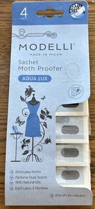 Modelli Moth Proofer Confezione da 4 Bustine Aqua Lux Elimina Falene - Foto 1 di 2