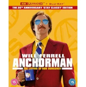 Anchorman - The Legend of Ron Burgundy (2004) [Blu-ray / 4K Ultra HD + Blu-ray - Picture 1 of 1