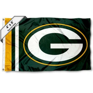 Green Bay Packers Big 4x6 Foot Flag - Picture 1 of 1